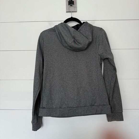 Nike Dri Fit Boys XL Grey Hoodie Pullover - Picture 4 of 5